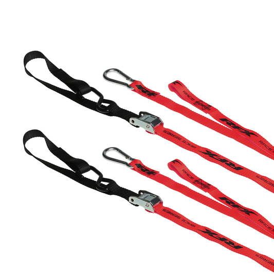 RFX FXTD 30000 55RD 2020s Motorcycle Tie Downs Soft Loop Carabiner