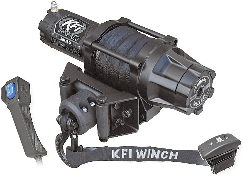 KFI KFI 10-0210 5000 Assault Series Winch for Honda, Yamaha, Can-Am, and More AS-50