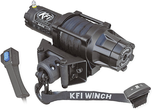 KFI KFI 10-0210 5000 Assault Series Winch for Honda, Yamaha, Can-Am, and More AS-50