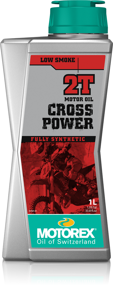 MOTOREX Cross Power 2T Premix Oil - Fully synthetic high-performance engine oil for 2-stroke | Moto-House MX