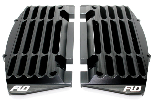FLO MOTORSPORTS - FLO751BLK - 2016-17 KTM 150/350 XC-W/EXC-F/FX/TE - Radiator Guards