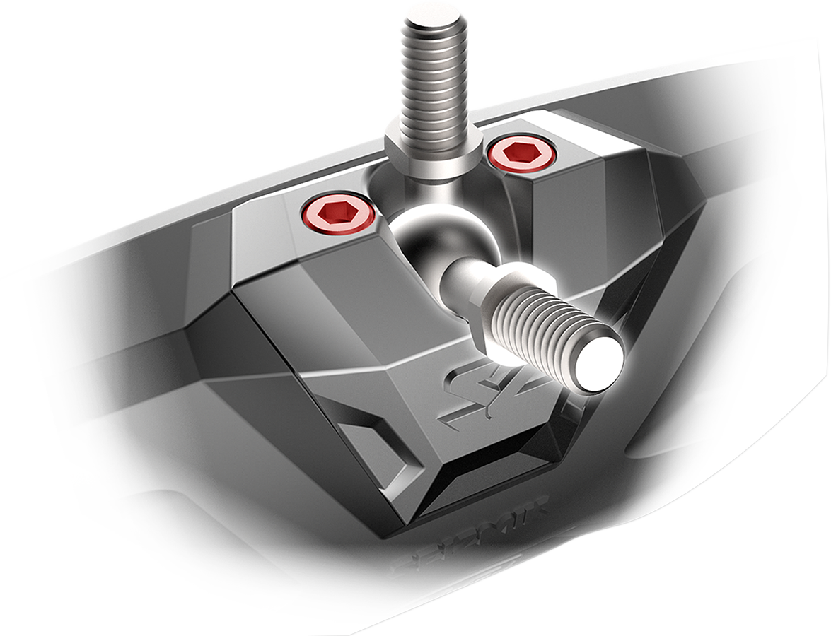 Seizmik Halo R Mirror - Rear View - Rectangle - Silver