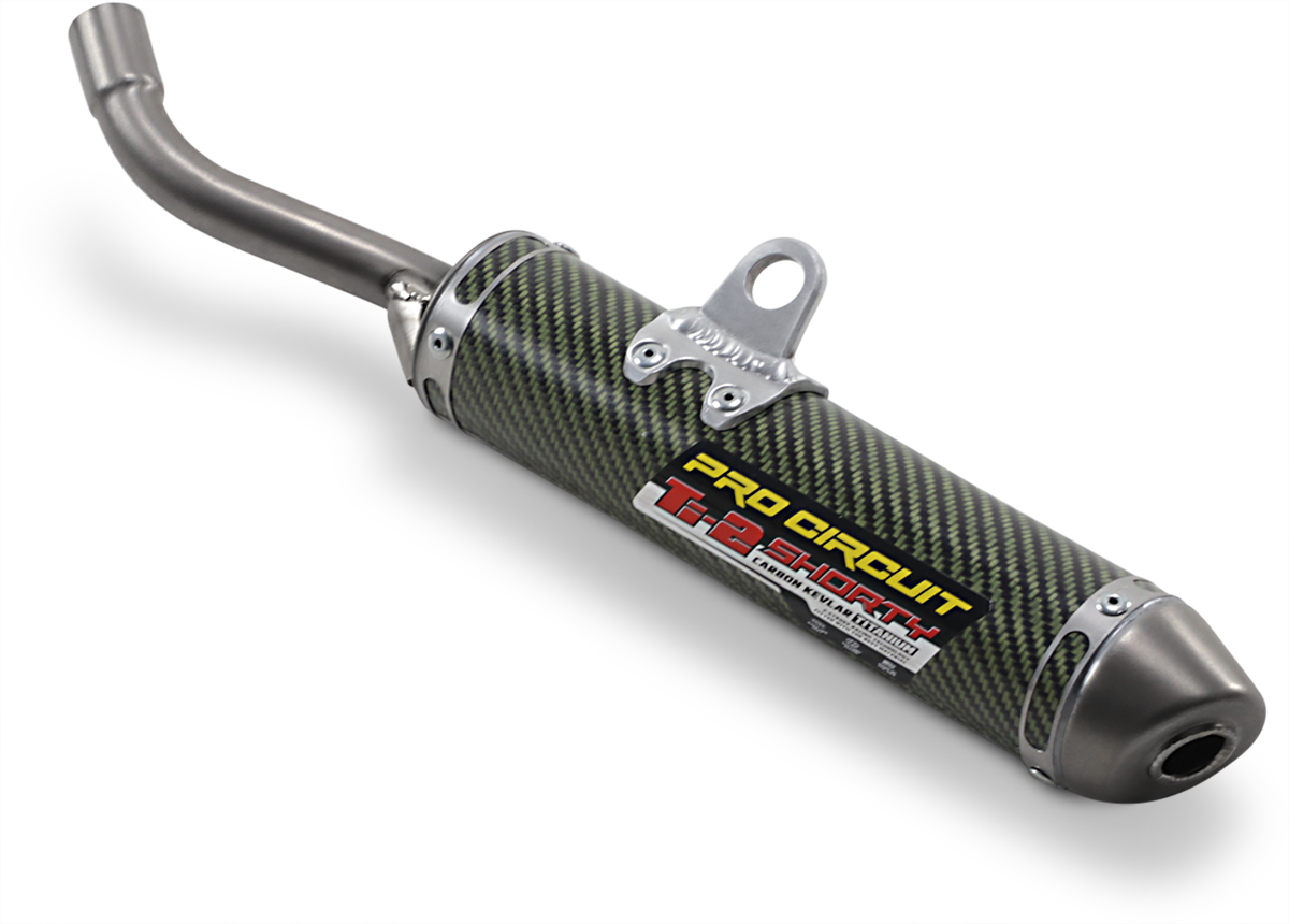 PRO CIRCUIT Ti-2 Silencer 1131865K - Lightweight Racing Exhaust for MX Bikes