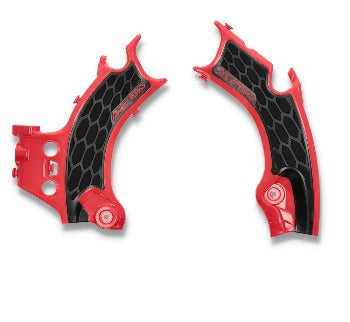 Acerbis X-Grip Frame Guards - 2021-2024 Honda CRF450R, CRF450RX, and 2022-2024 CRF250R, CRF250RX