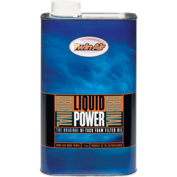 TWIN AIR Liquid Power Air Filter Oil (1 Liter Can)&nbsp;