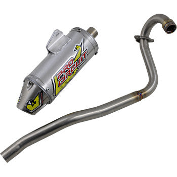 Pro Circuit T-4 Stainless Steel Exhaust System - 4H00050 - 2000-2018 Honda XR50R, CRF50F | Moto-House Minis