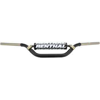 Renthal Handlebar - Twinwall - 922 - RC High - 1-1/8" Bars - Tanium, Black, and Blue