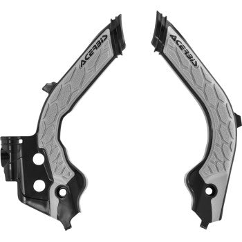 Acerbis X-Grip Frame Guards - 2019-2023 Husqvarna FX 450, FX 350, FE 350, FE 501, TE 150i, and TE 300i