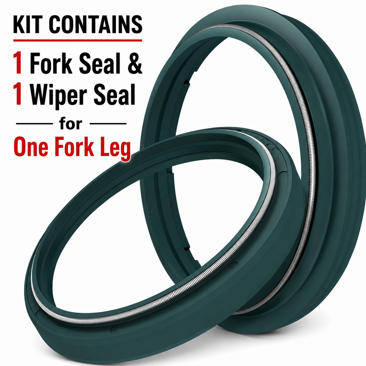 SKF Black Showa 45mm Fork Seal Kit KITB-45S - Honda / Suzuki / Triumph 1989-2022