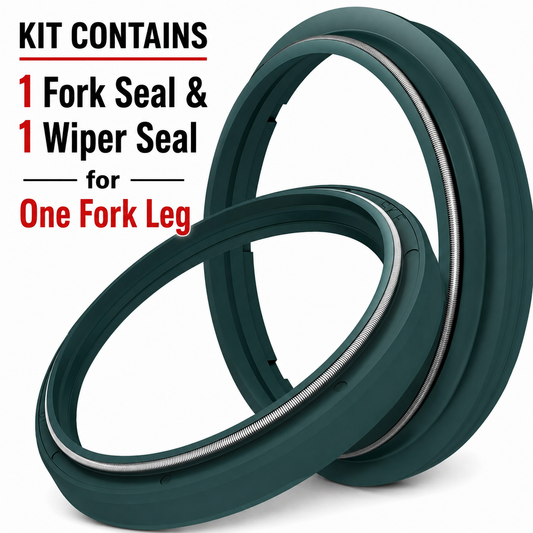 SKF Black Showa 45mm Fork Seal Kit KITB-45S - Honda / Suzuki / Triumph 1989-2022