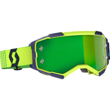 Scott Fury Motocross Goggle - 272828-1054279 - Blue/Yellow - Green Works | Moto-House MX