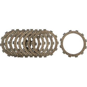 Hinson Racing Clutch Plate Kit - Fiber Only - FP094-9-001 - 2022-2024 Honda CRF250R, and CRF250RX