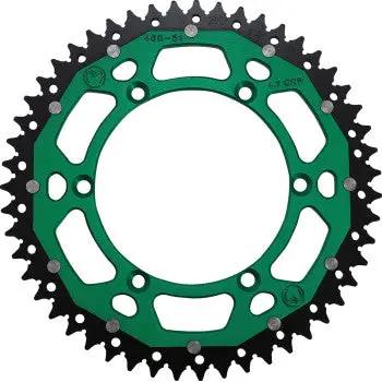 Moose Racing Dual Performance Rear Sprockets Kawasaki KX125, KX250, and KX500