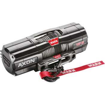 WARN 101140 AXON 45-S Winch with Synthetic Rope 50 ft for UTV & ATV (2010-Present)