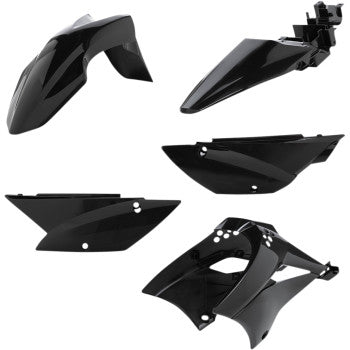 Acerbis Replacement Full Plastic Body Kit Black - 2010-2022 Kawasaki KLX110