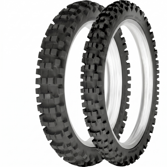 Dunlop 45174052, 45174669 D952 High-Traction Front and Rear Tire Set for Motocross - Moto-House MX