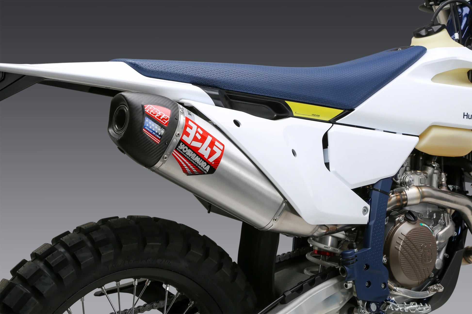 Yoshimura 262540S320 RS-12 Stainless Full Exhaust with Resonator Header for 2023 KTM 250 SX-F - Moto-House MX