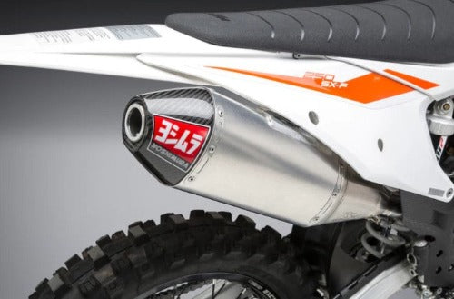 Yoshimura RS-4 Stainless Slip-On Exhaust, W/ Stainless Muffler – 262532D320 - 2019-2022 Husqvarna FC 250, FC 350 | Moto-House MX