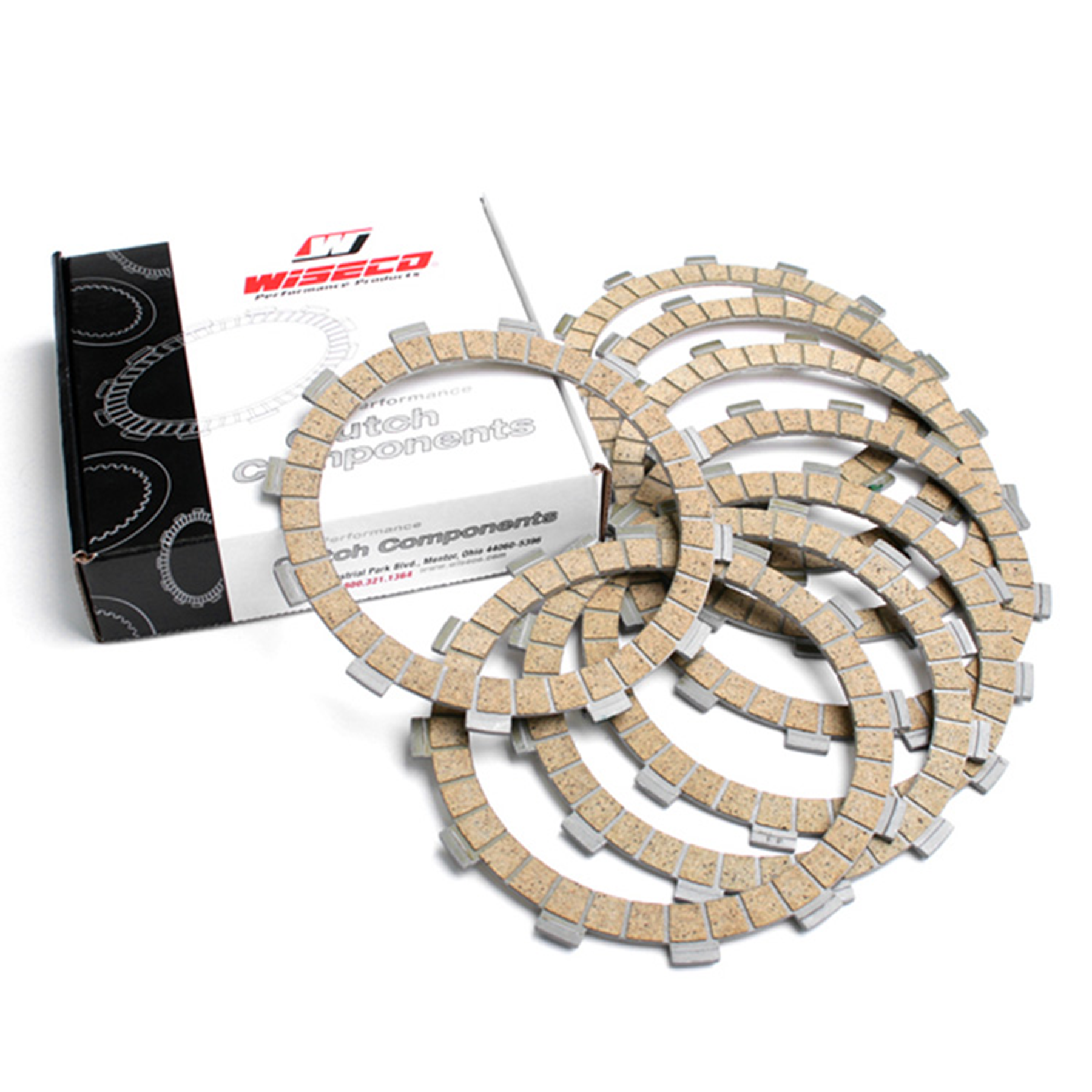 Wiseco CPK010 1998-2008 Kawasaki KX80/85/100 Clutch Pack Kit