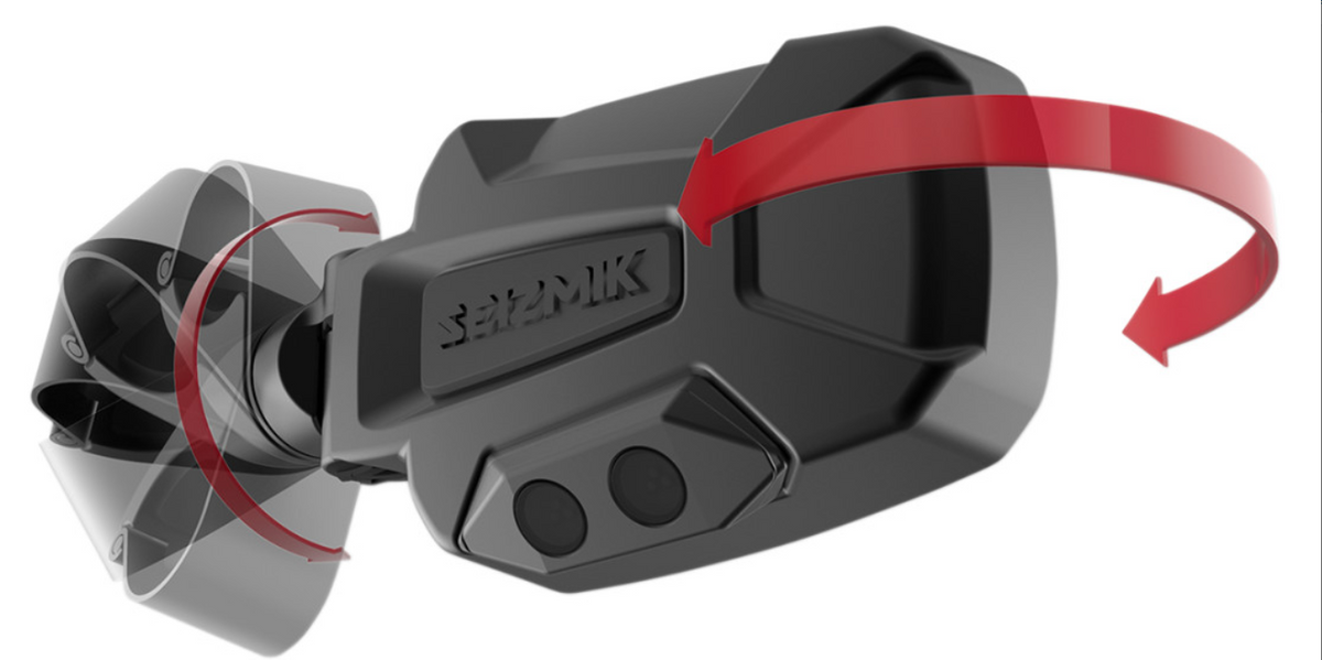 Seizmik 56-18086KIT Pursuit Night Vision Sideview Mirrors Yamaha YXZ 1000R - Moto-House MX