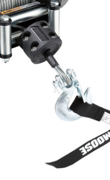 Moose Offroad 4500 lb synthetic rope winch complete package with vehicle mount and cable cushion for Yamaha Wolverine X2 and X4 from Moto-House MX