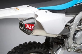 Yoshimura RS-4 Stainless Slip-On Exhaust, W/ Stainless Muffler – 231022D320 - 2019-2023 Yamaha YZ250F, and YZ250FX | Moto-House MX