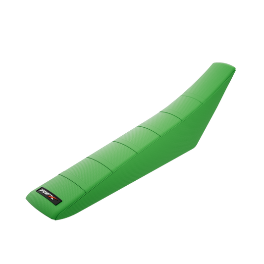 RFX FXSC 21200 99GN 2014-2023 Kawasaki KX85 Ribbed Seat Cover Green