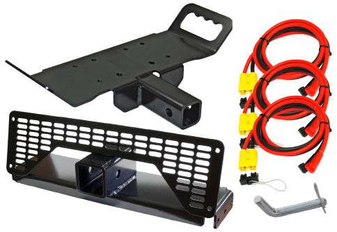 KFI KFI UT-675 Multi Mount Winch Kit for UTVs - Front-Mount System UTV-675