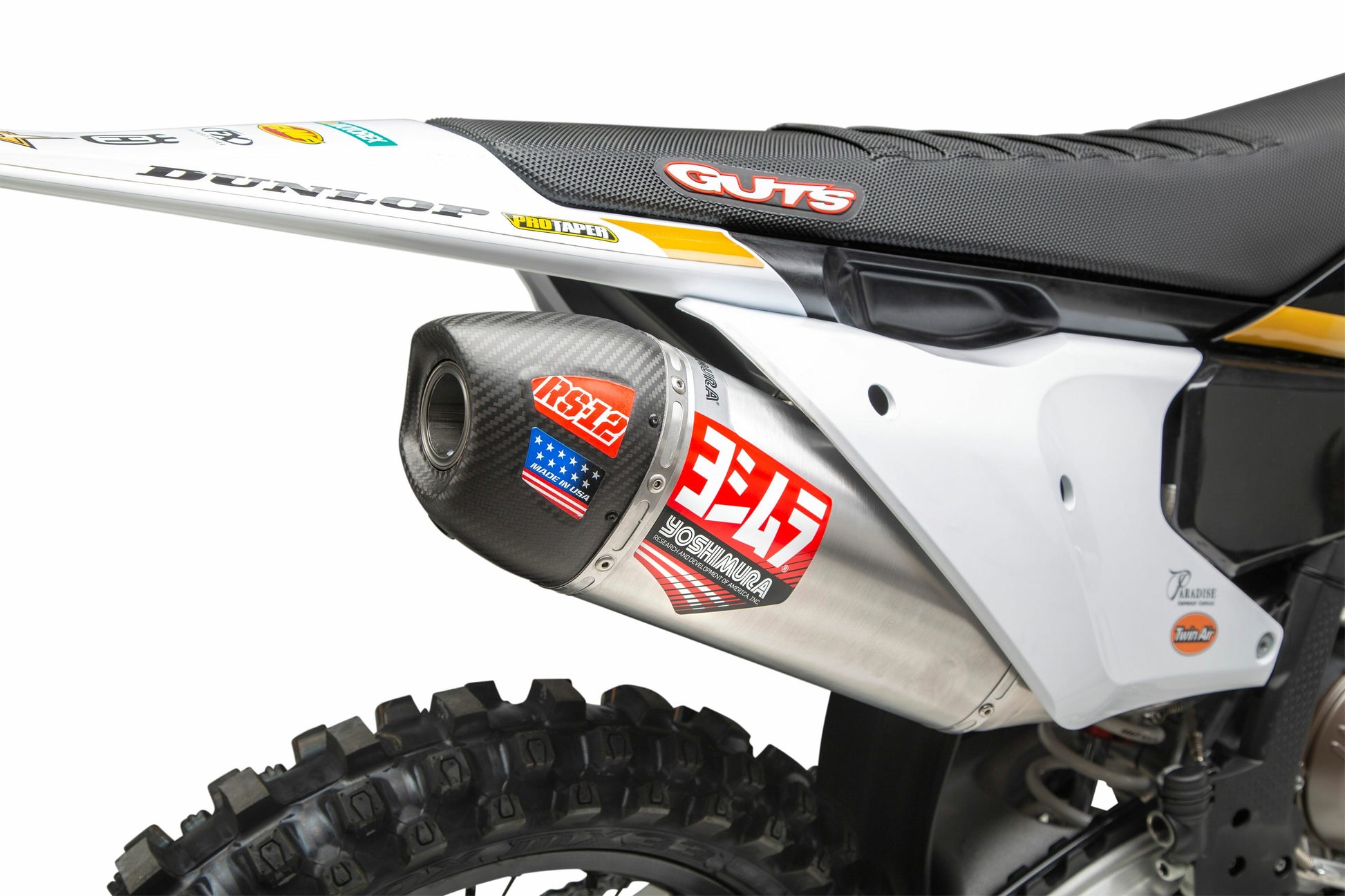 YOSHIMURA Yoshimura 262540S320 RS-12 Series Exhaust System, Factory Quality Performance 262540S320