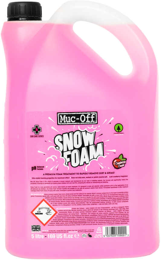 MUC-OFF Snow Foam Moto Wash 5 LT / 169 Fl. Oz. - 709US - Dirt Bike, ATV and UTV  | Moto-House MX