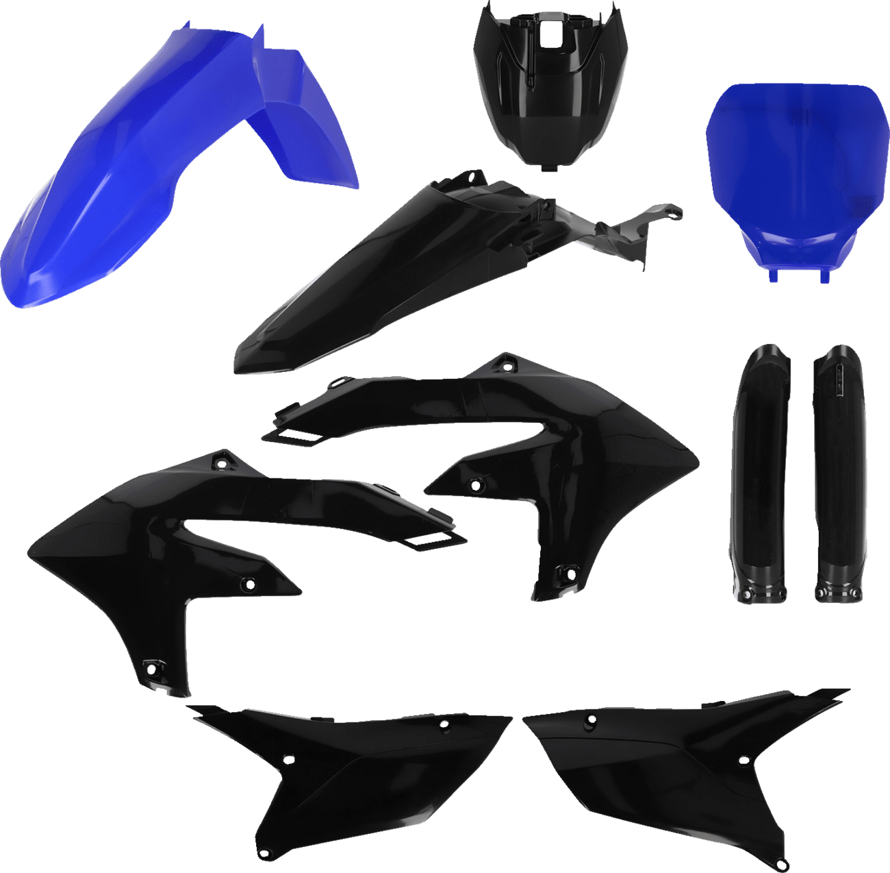 Acerbis Full Body Kit 2979591034 Blue/Black – Yamaha YZ250F YZ450F YZ450FX 2023 - 2024 – OEM Plastic Kit Replacement - Moto - House MX