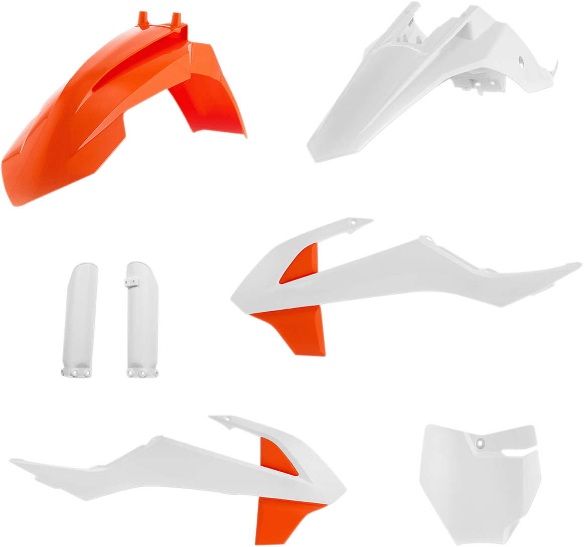 Acerbis 2791525226 Full Replacement Plastic Kit in Orange for 2019-2023 KTM/Gas Gas
