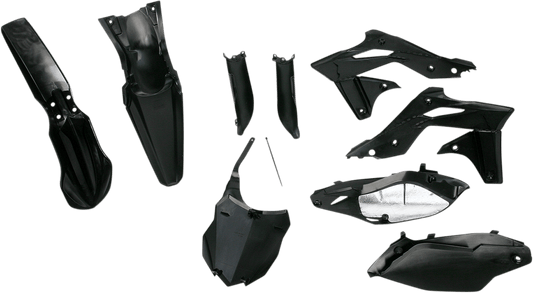 Acerbis 2314180001 Full Replacement Plastic Kit in Black for 2013-2016 Kawasaki KX250F.