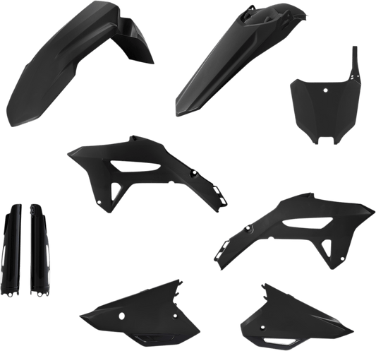 Acerbis 2858920001 Full Replacement Plastic Kit in Black for 2021-2024 Honda CRF250R and CRF450R motorcycles