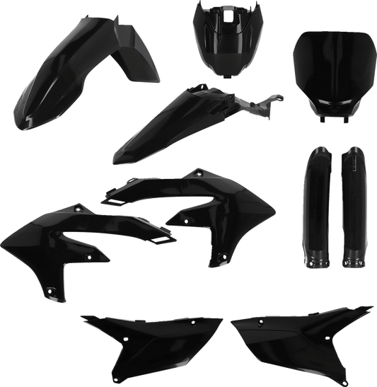 Acerbis 2979590001 Full Body Replacement Plastic Kit in Black for 2023-2025 Yamaha YZ series motorcycles
