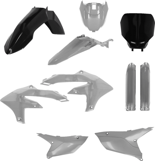ACERBIS Full Replacement Body Kit - Black/Gray - Yamaha YZ250F/450F/YZ450FX 2023 - 2024 - 2979591001 - Moto - House MX