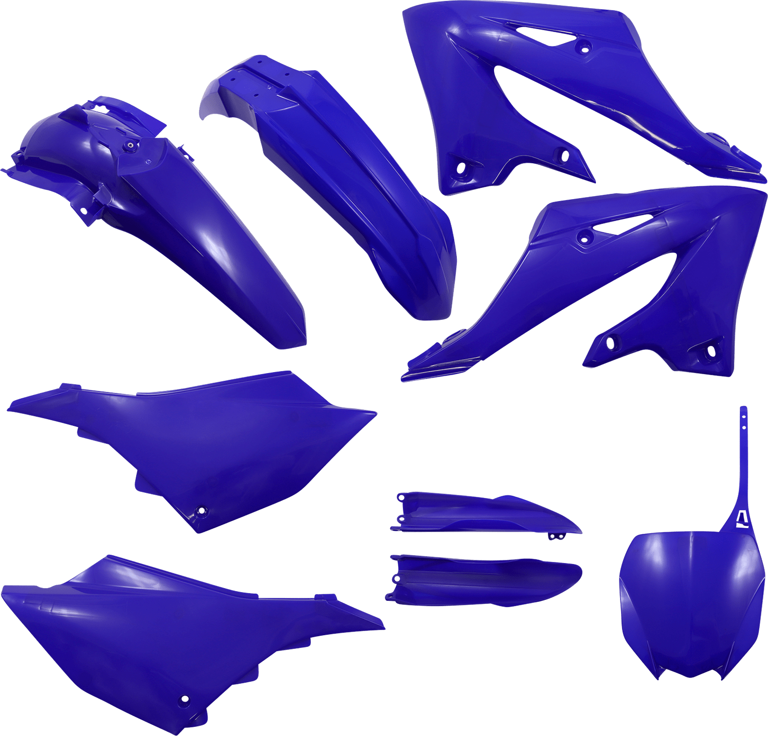Acerbis 2936150211 Full Replacement Plastic Kit in Blue for 2022-2025 Yamaha YZ125 and YZ250 motorcycles