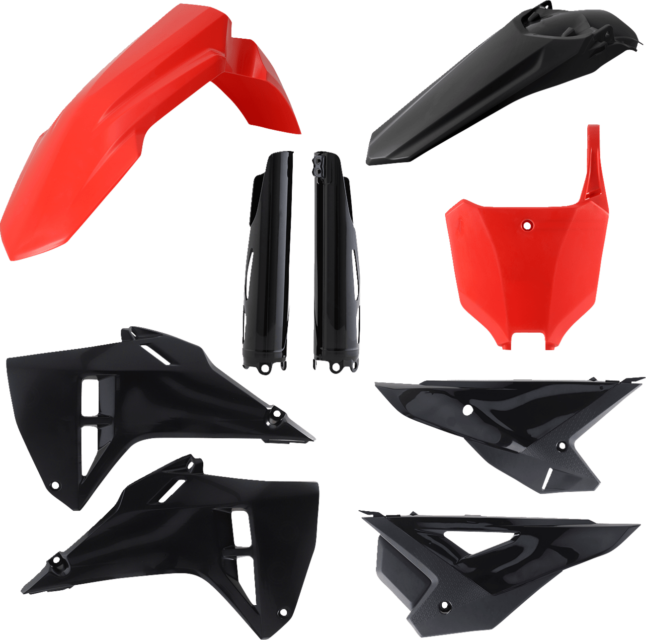 ACERBIS Full Replacement Body Kit - Honda CRF250R/250RX CRF450R/450RX - Red/Black 2985981018 - Moto - House MX