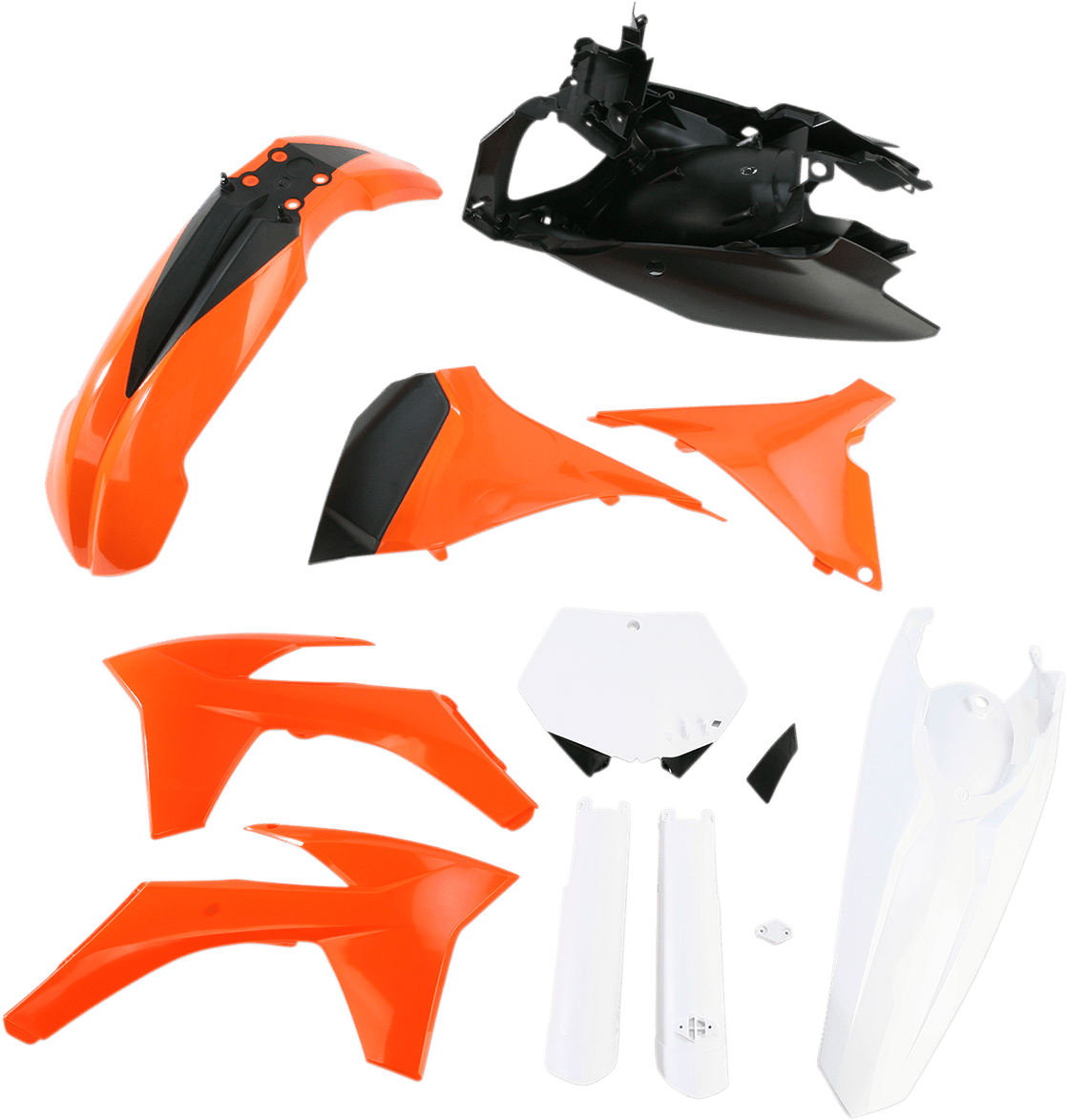 ACERBIS Full Replacement Body Kit - OEM '11 Orage/Black/White 2205282882 - Moto - House MX