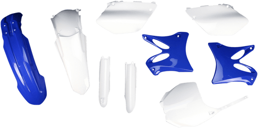 Acerbis 2081393914 Full Replacement Plastic Kit in OEM Blue and White for 2008-2014 Yamaha YZ125 and YZ250