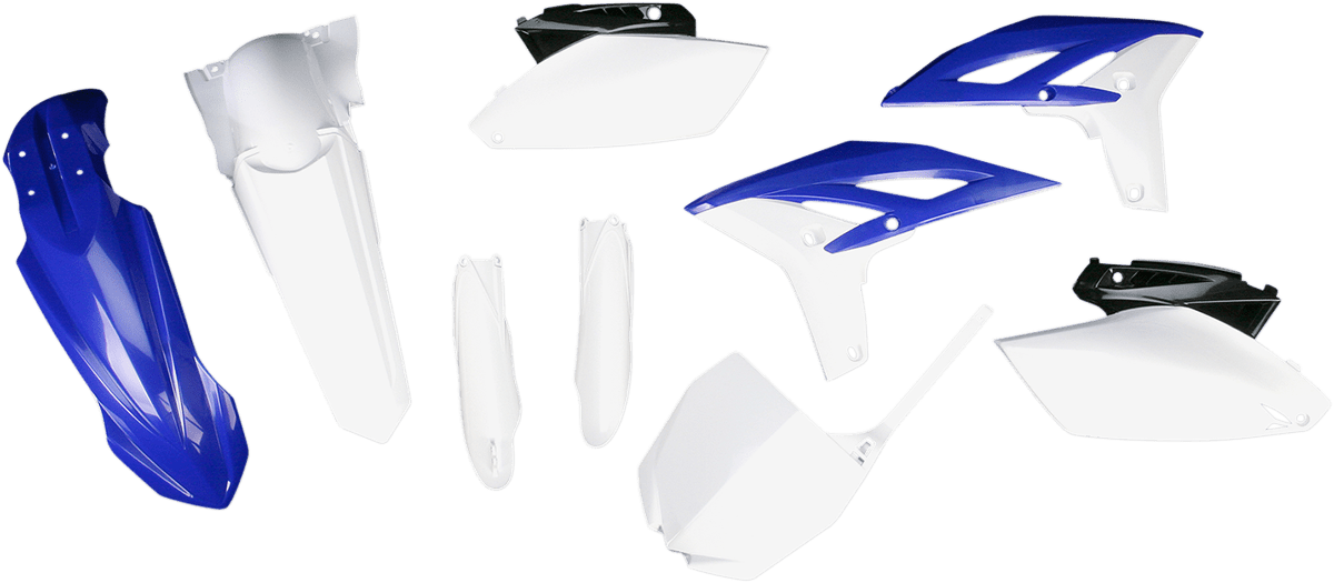 Acerbis 2198013713 Full Replacement Plastic Kit in OEM Blue and White for 2010-2013 Yamaha YZ250F