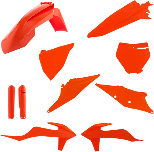 Acerbis 2726495226 Full Replacement Plastic Kit in Orange for 2019-2022 KTM SX and XC motorcycles