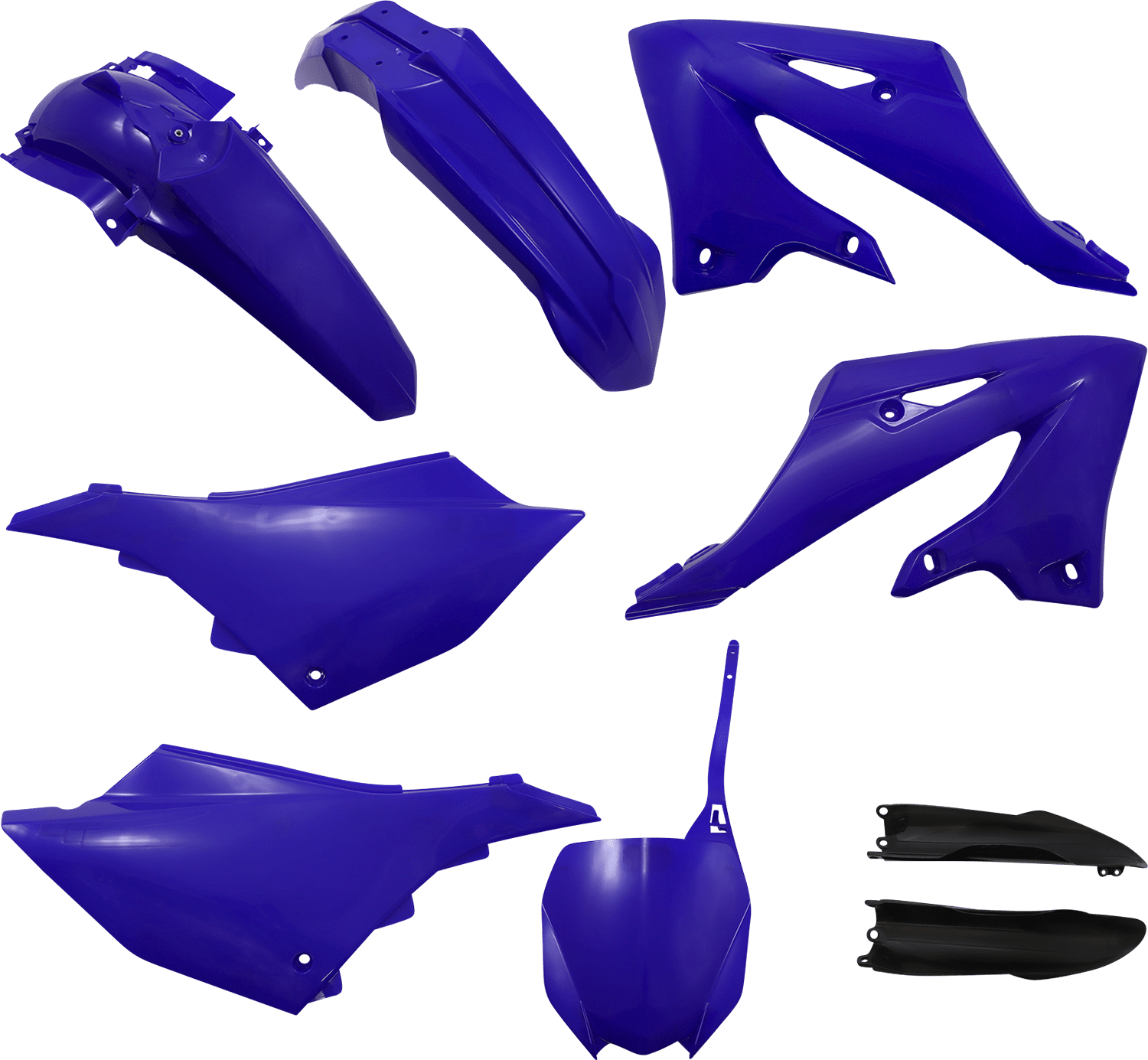 Acerbis 2936157428 Full Replacement Plastic Kit in Blue and Black for 2022-2025 Yamaha YZ125 and YZ250 motorcycles