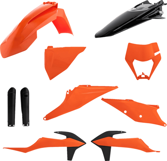 ACERBIS Full Replacement Body Kit - OEM '23 Orange/Black 2791547705 - Moto - House MX