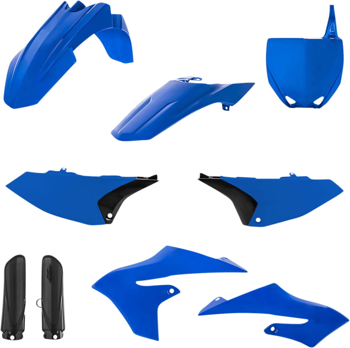 Acerbis 2726647118 Full Body Replacement Plastic Kit in Blue and Black for 2018-2025 Yamaha YZ65 motorcycles