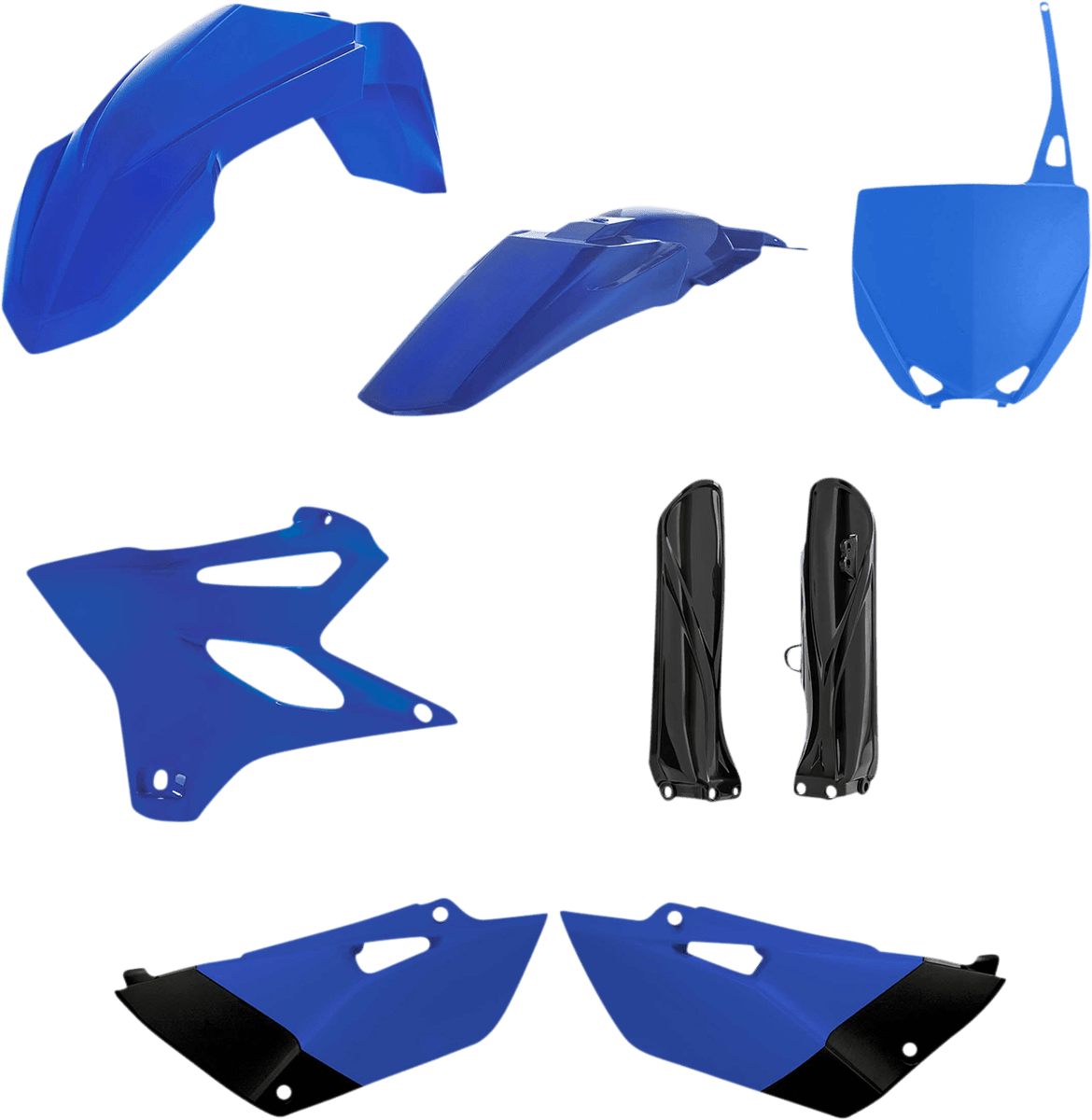 Acerbis 2742667118 Full Replacement Plastic Kit in Blue and Black for 2019-2021 Yamaha YZ85 motorcycles