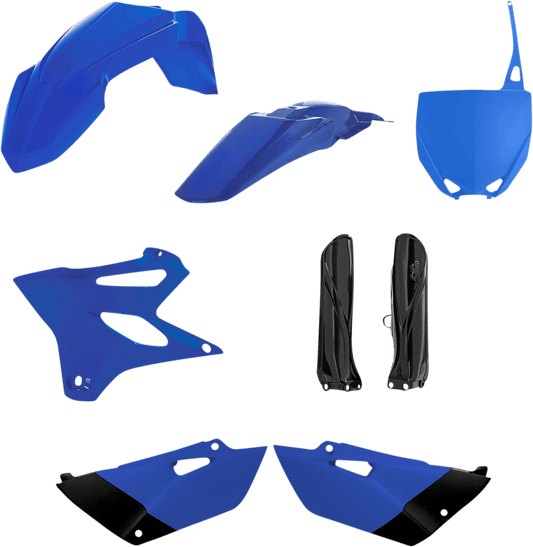 Acerbis 2742667118 Full Replacement Plastic Kit in Blue and Black for 2019-2021 Yamaha YZ85 motorcycles