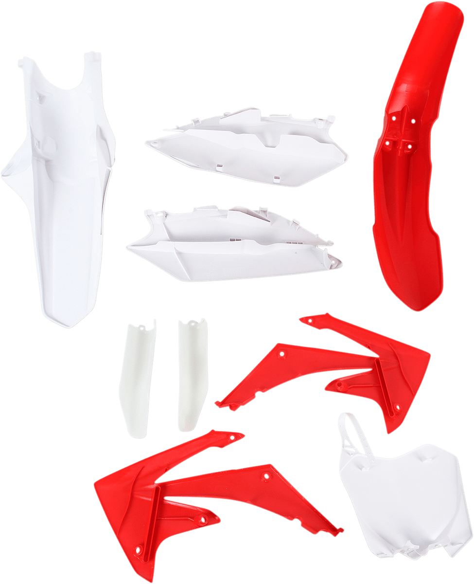 ACERBIS Full Replacement Body Kit - OEM Red/White 2198000438 - Moto - House MX