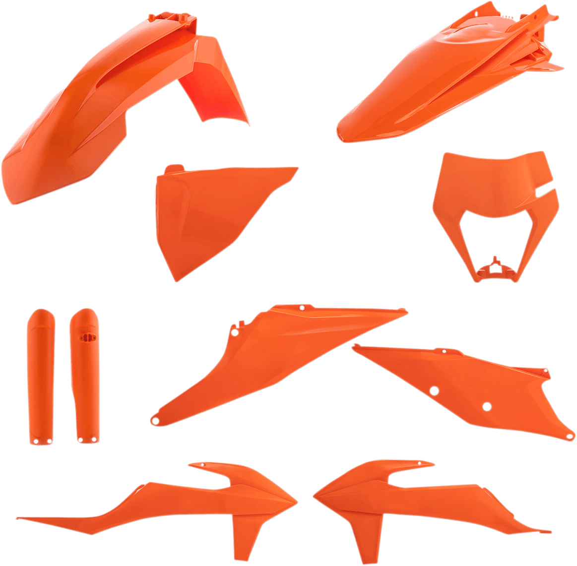 Acerbis 2980585226 Full Replacement Plastic Kit in Orange for 2016-2024 KTM and Gas Gas motorcycles