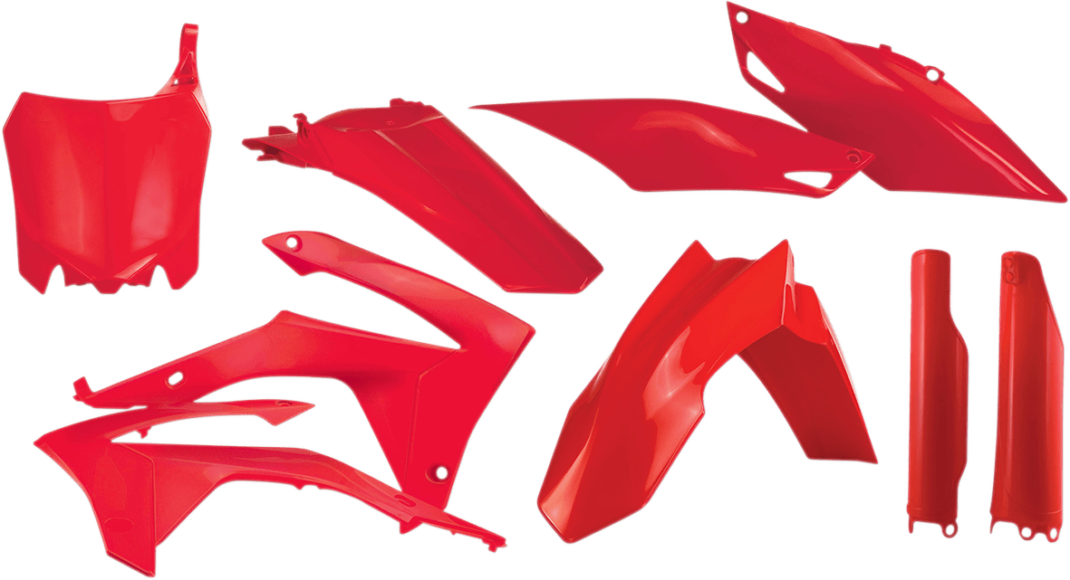 Acerbis 2314410227 Full Replacement Plastic Kit in Honda Red for 2013-2017 Honda CRF250R and CRF450R